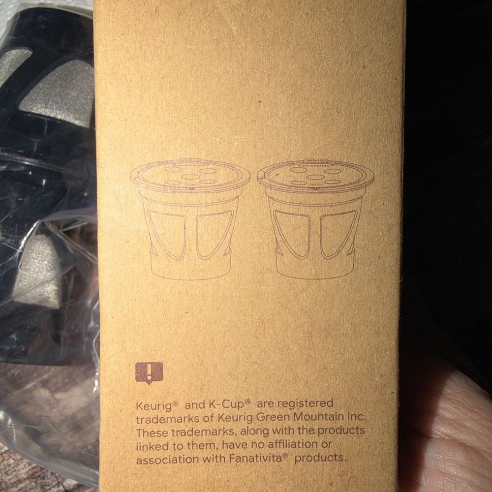 Keurig Coffee Pod Organizer in Black and Brown